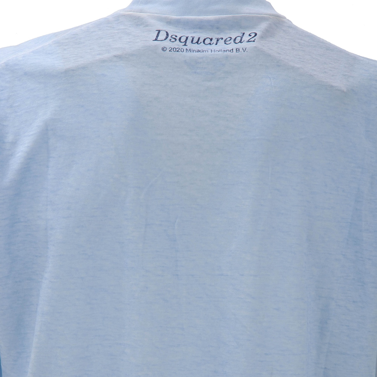 Tシャツ・カットソー Dsquared Dark Blue Cotton T-Shirt Dsquared2 LOOSE FIT TEE - Print T-shirt - deep blue/dark