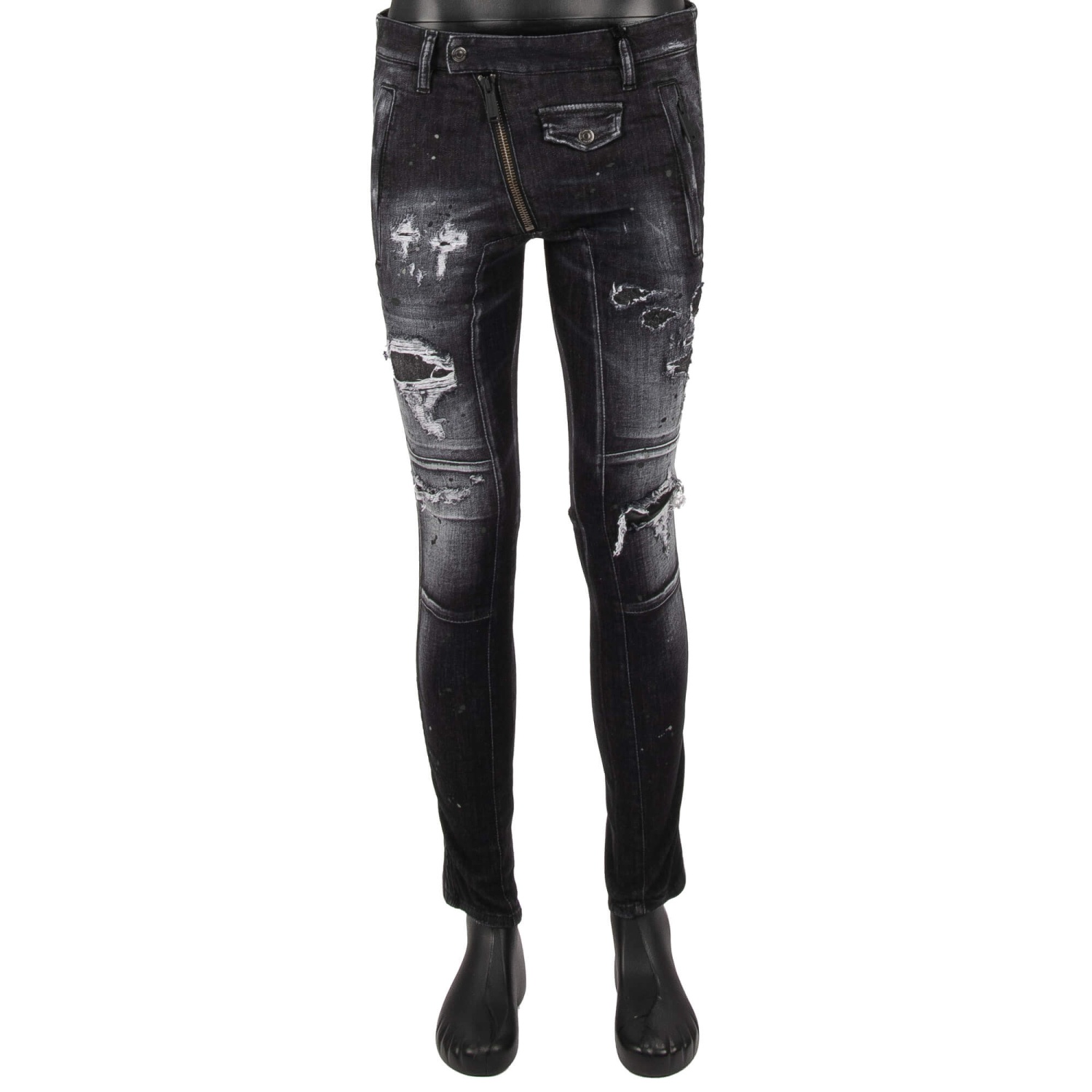 DSQUARED2-Distressed-Logo-Zip-