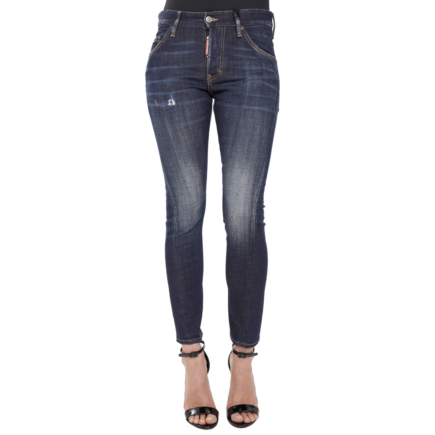 【DSQUARED2】Sexy Twist Jeans size42 DSQUARED2-SEXY-TWIST-JEAN-Logo