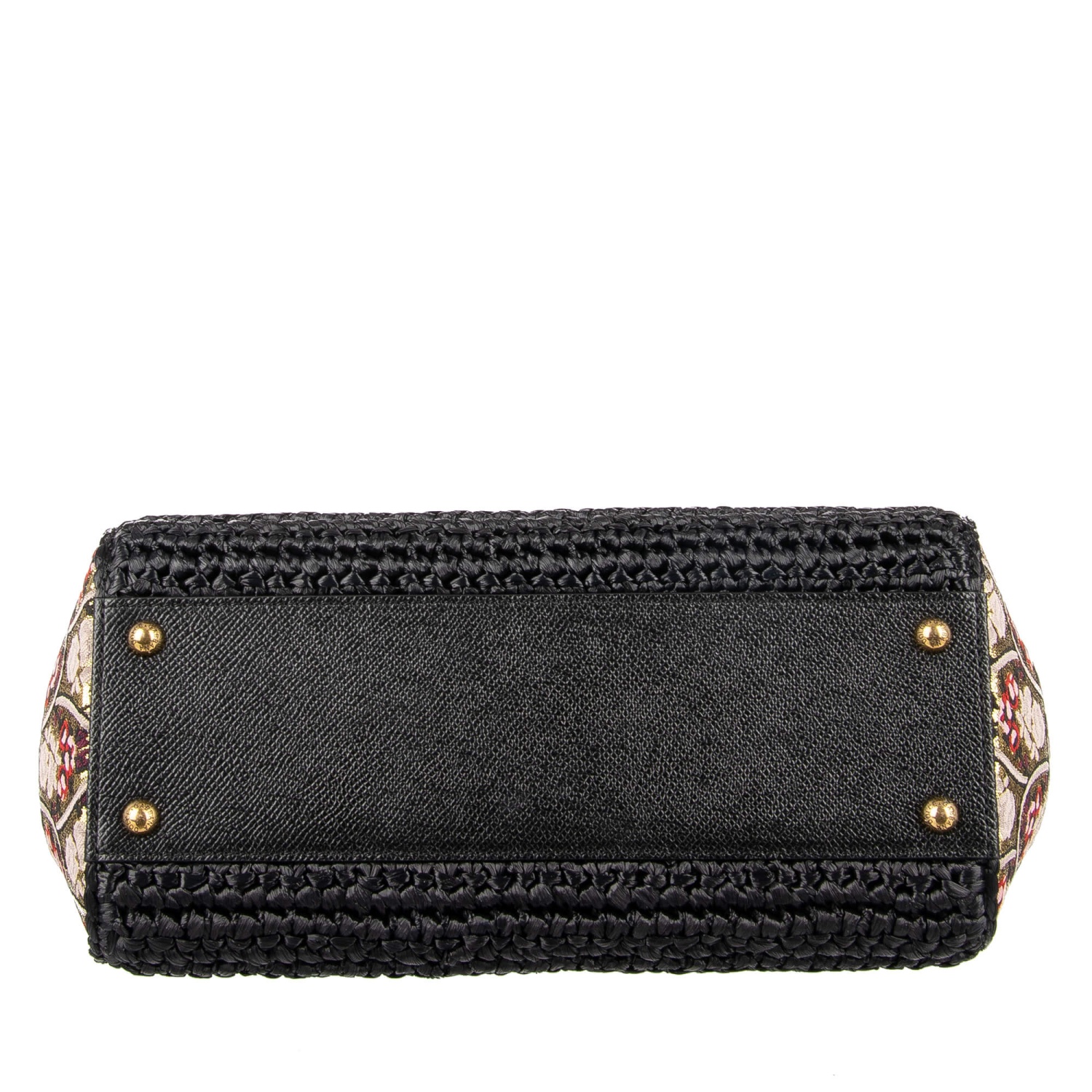 Dolce & Gabbana Raffia Bag Handbag Sicily L'Amore E Bellezza