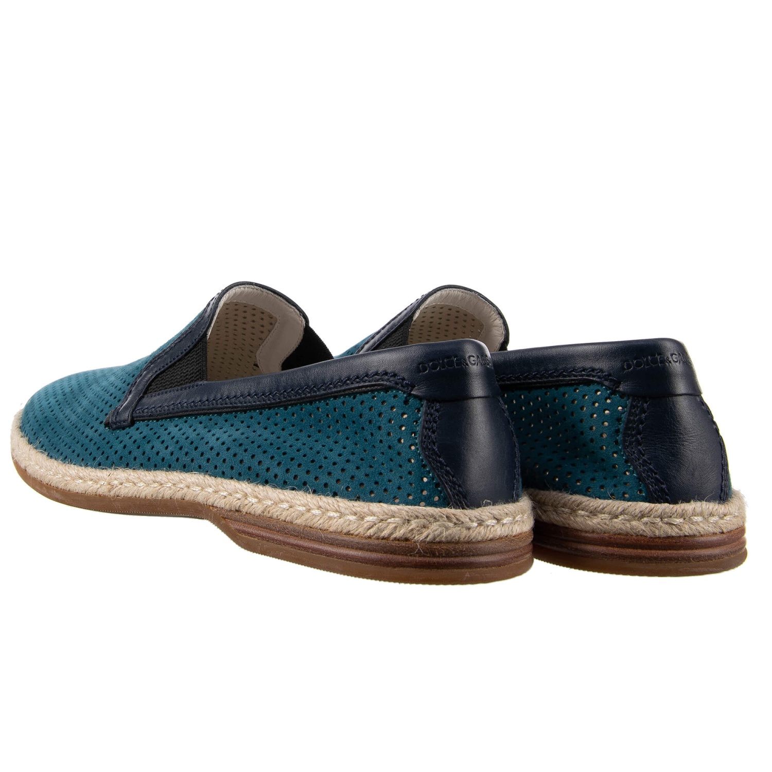 Dolce & Gabbana suede espadrilles Dolce & Gabbana Crown logo velvety espadrilles|A50037AR20780999 main image 4