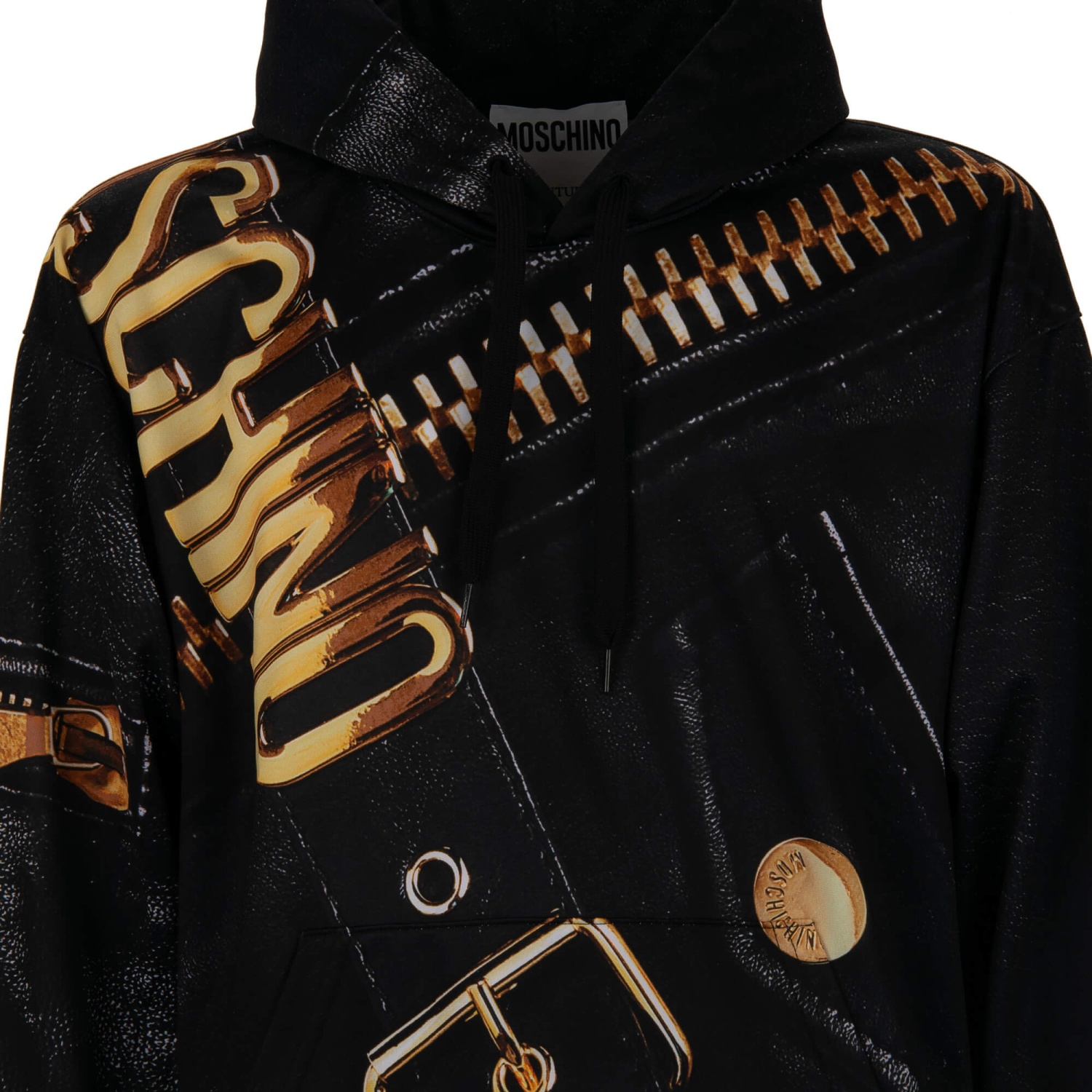 MOSCHINO-Biker-Jacket-Logo-
