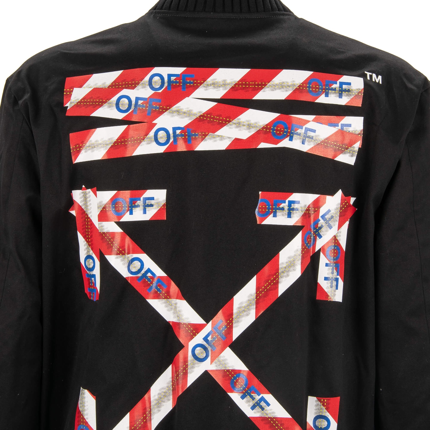 Off-White C/O Virgil Abloh Monochrome Wool Blend Houndstooth