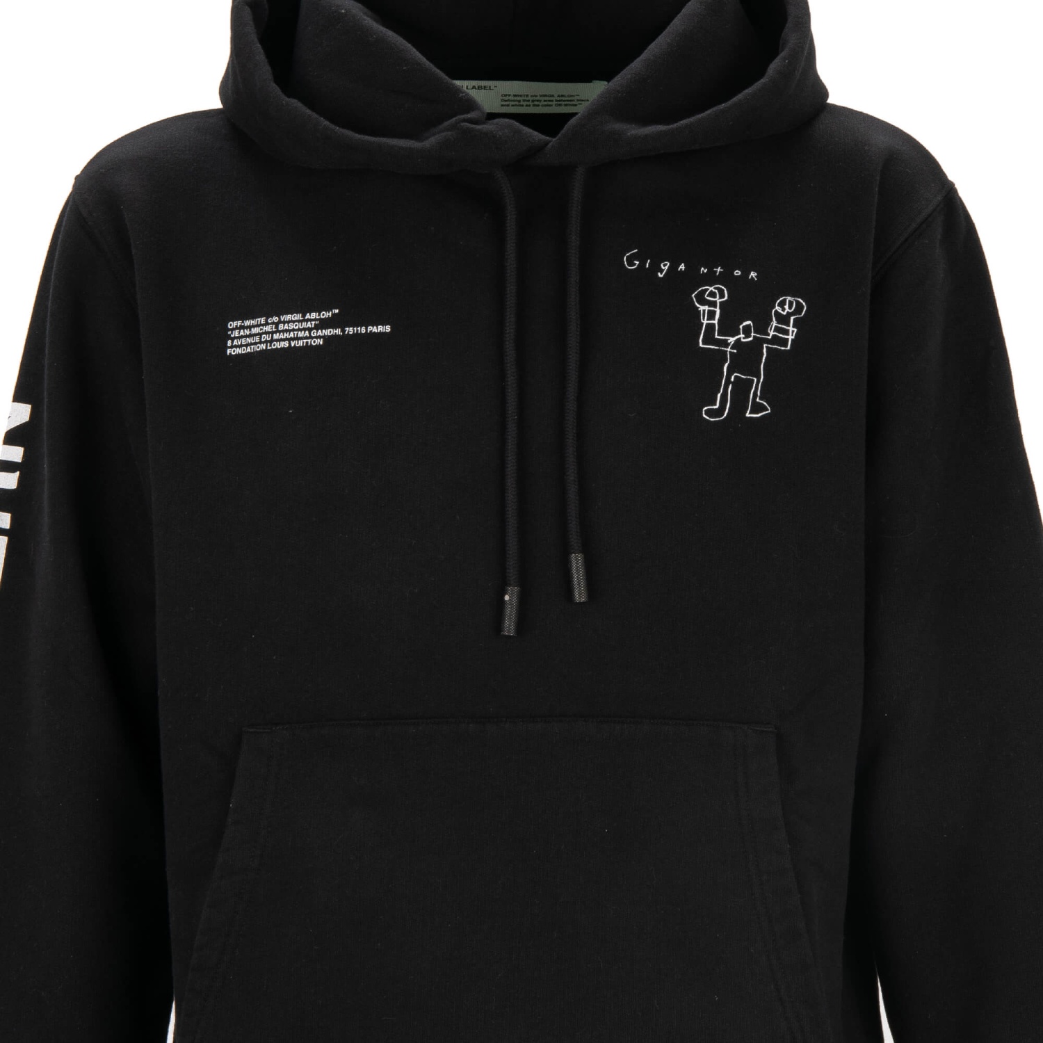 OFF-WHITE Virgil Abloh Cotton Hoodie Sweater Post Modern