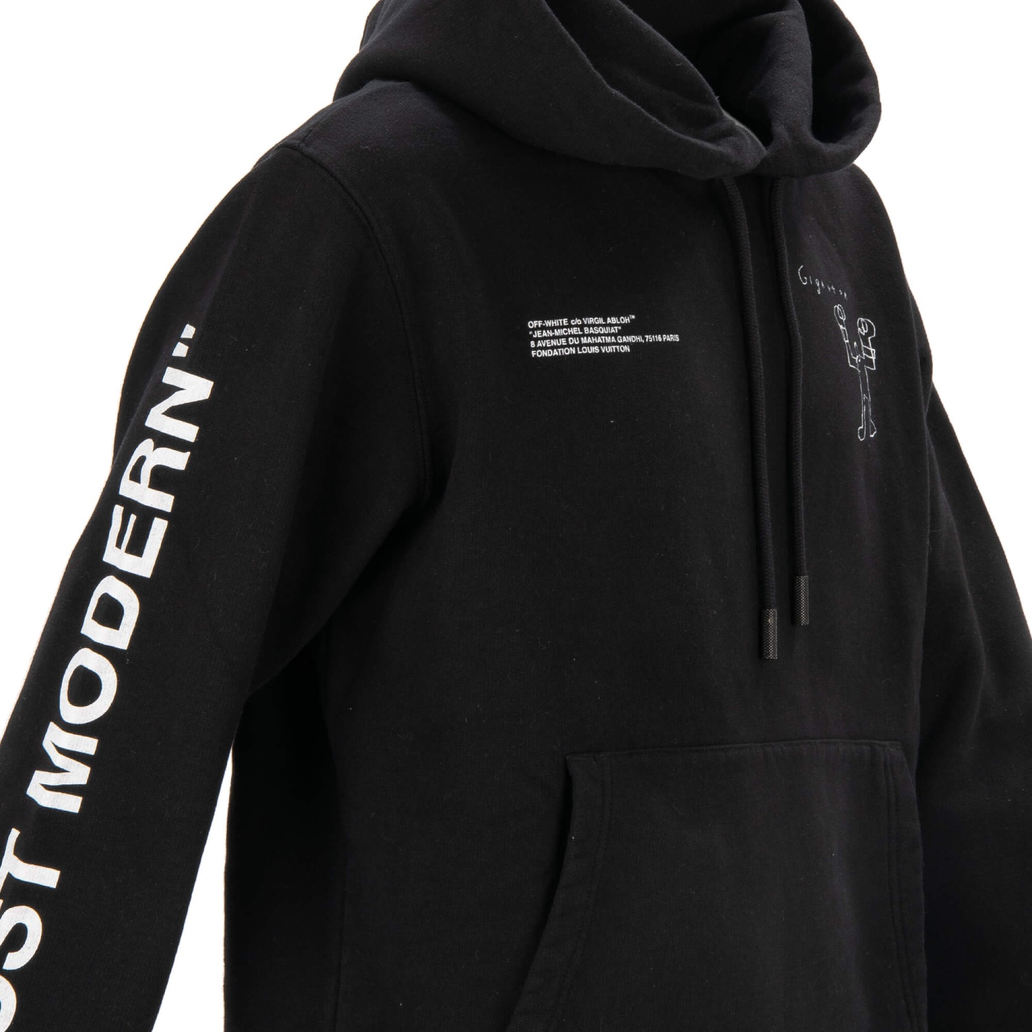 OFF-WHITE Virgil Abloh Cotton Hoodie Sweater Post Modern