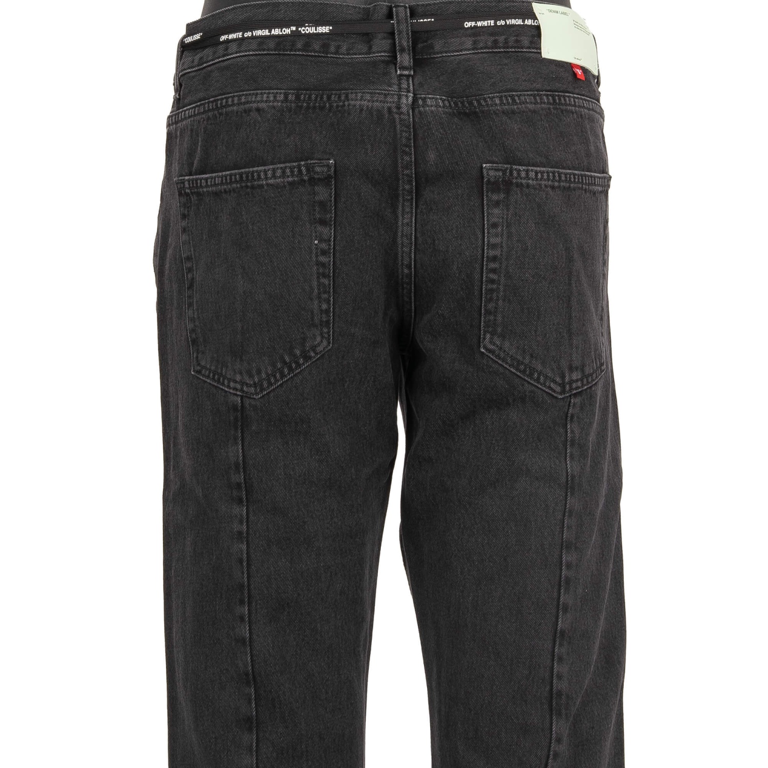OFF-WHITE Virgil Abloh Gothic Embroidered Slim Back Dart