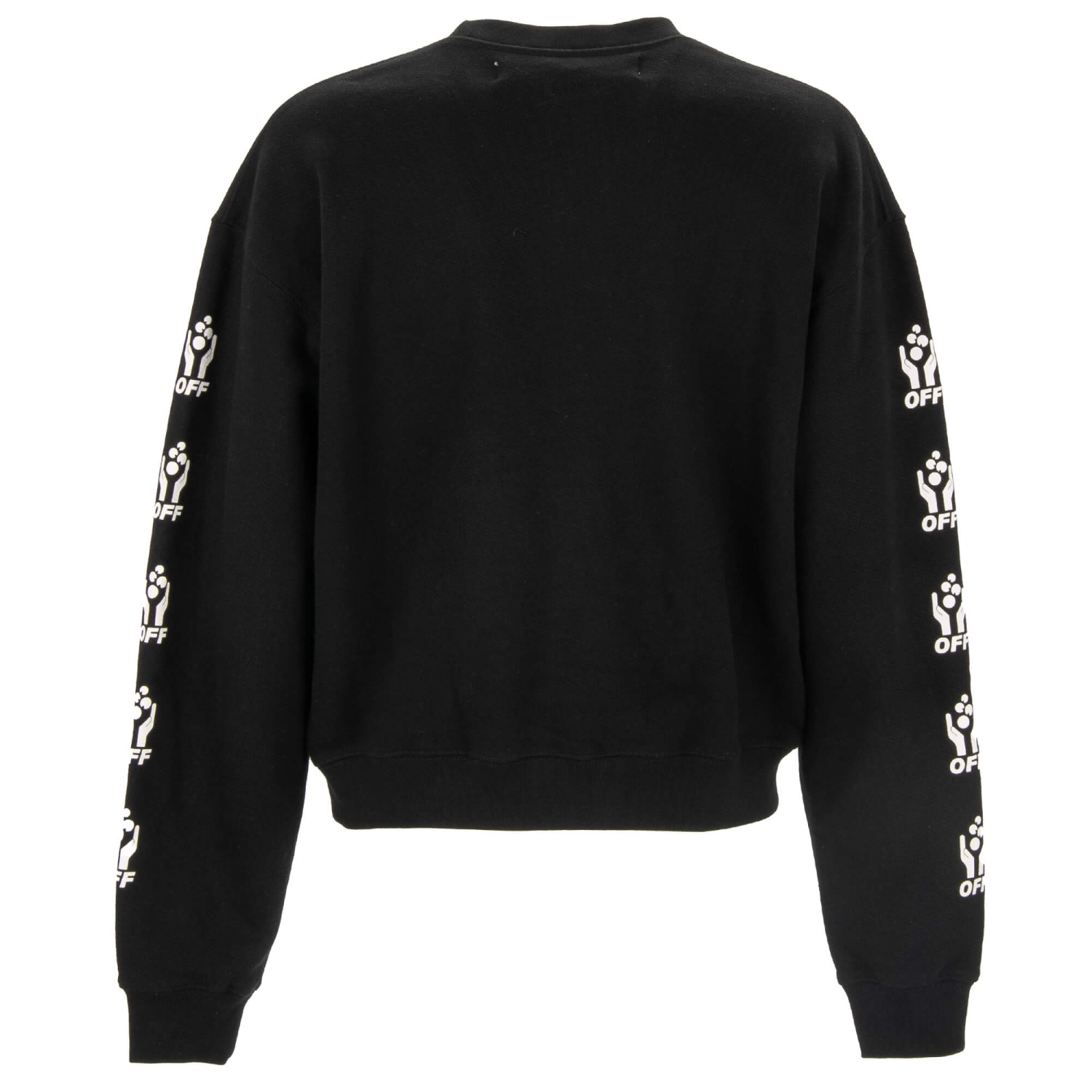 OFF-WHITE Virgil Abloh Oversize Sweatshirt Sweater Hands Print
