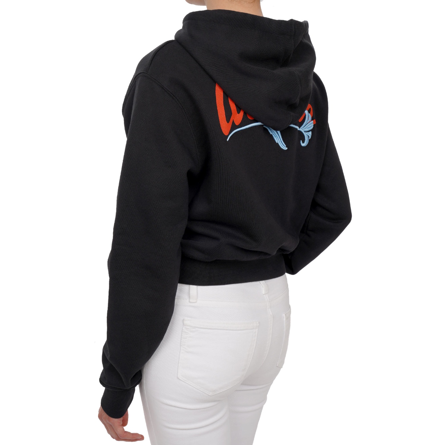 パーカー・フーディ STIGMA FLOWER OVERSIZED HOODIE BLACK 23STHD03 Flower Print Oversized Hoodies - Sellerstop | Shop Trendy