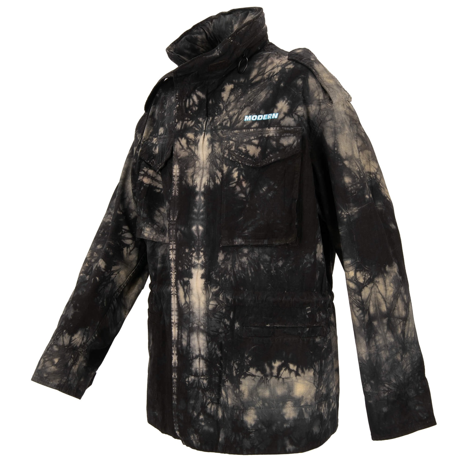 ジャケット・アウター OFF-WHITE ARCHIVE FIELD JACKET Off-White Virgil Abloh Batik Tie-Dye New Field Jacket Hood