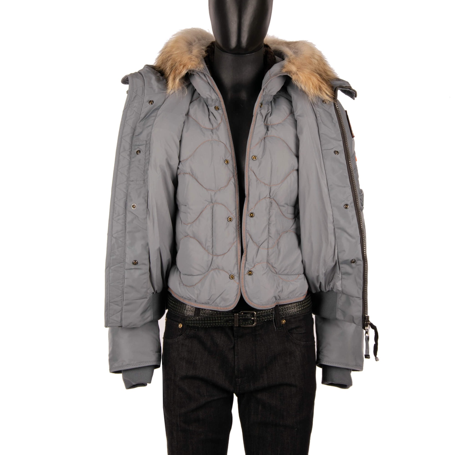 parajumpers gobi hooded bomber jacket