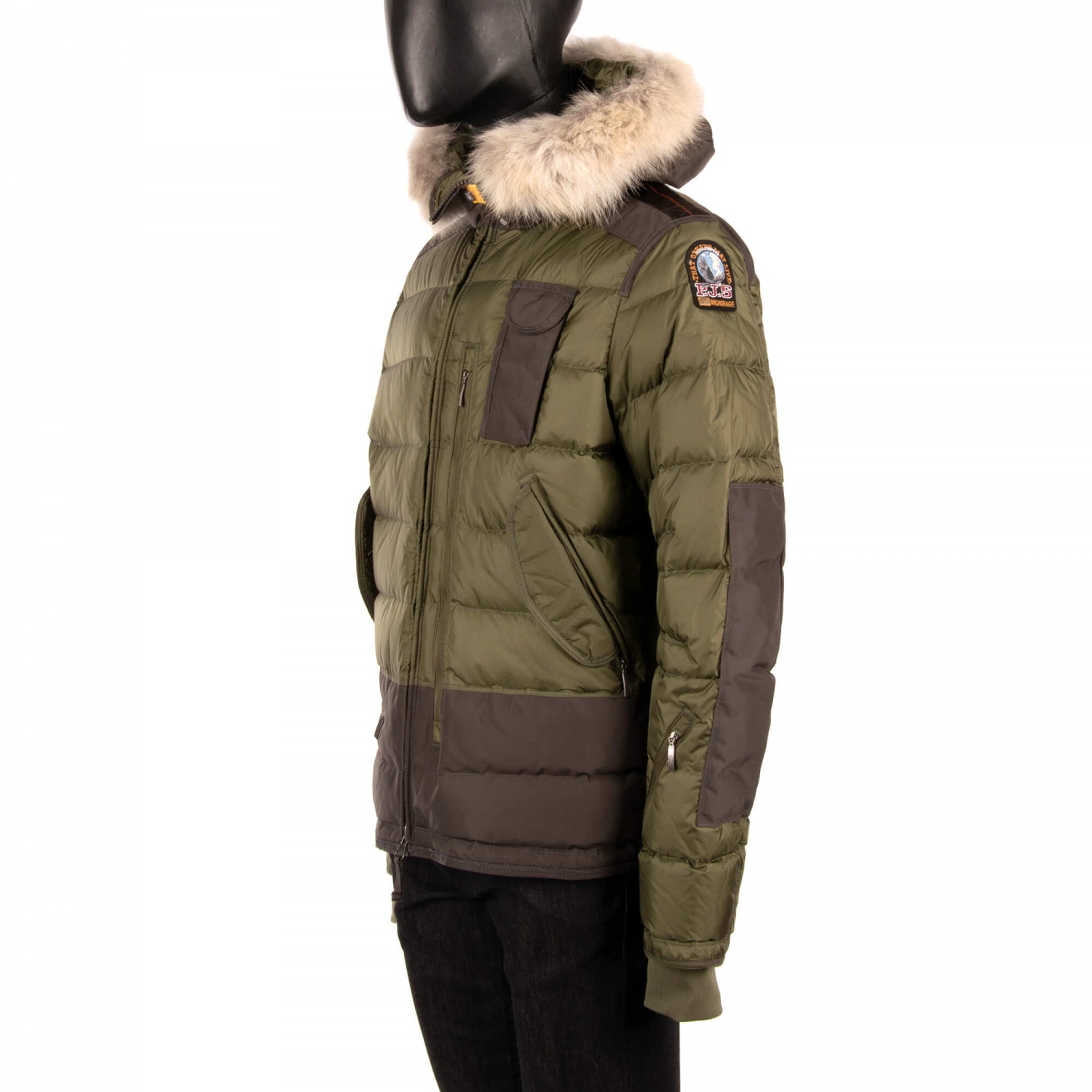 PARAJUMPERS Ski Down Jacket SKIMASTER Fur Hood Pockets