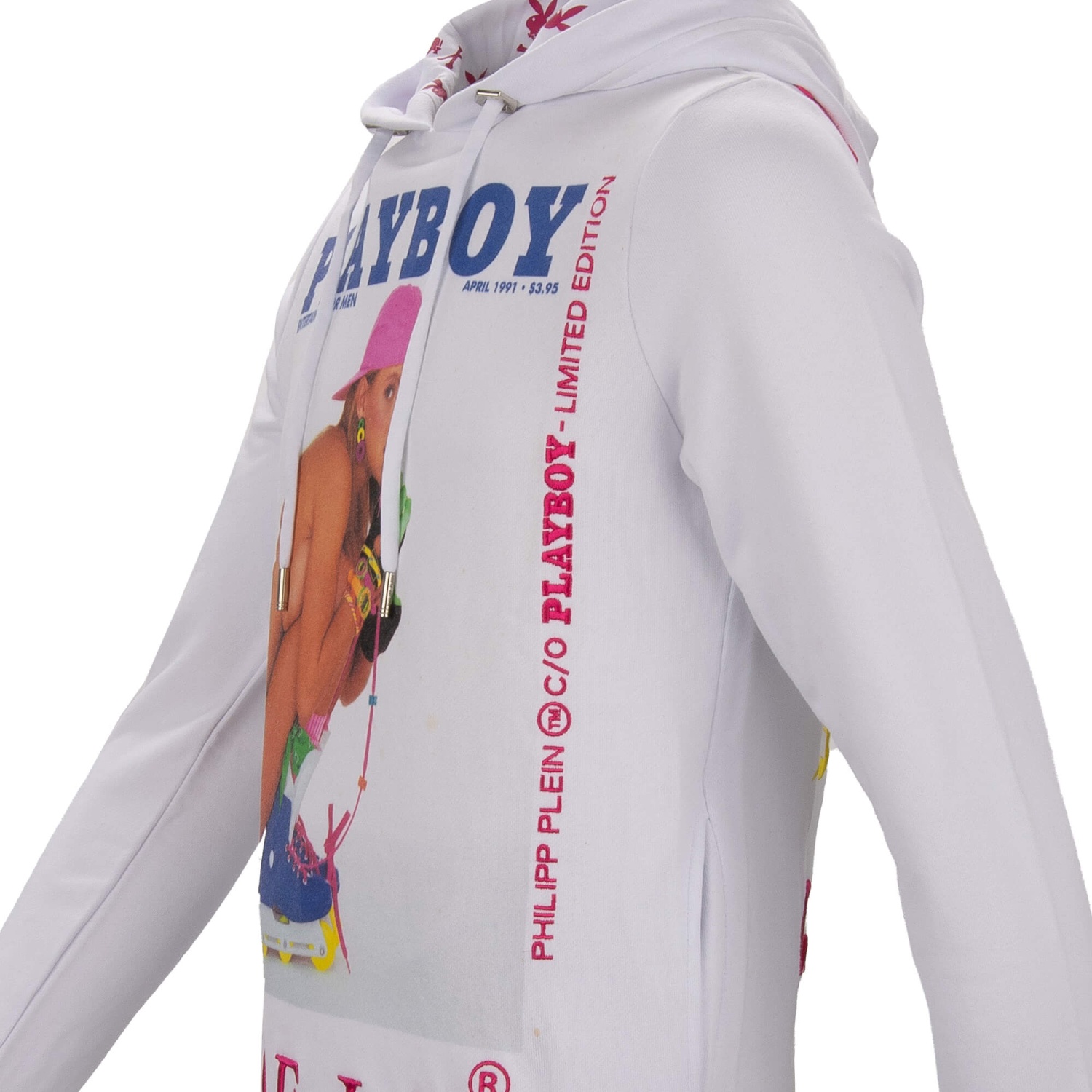 PHILIPP PLEIN x PLAYBOY Skategirl Print Sweatshirt Hoodie Logo