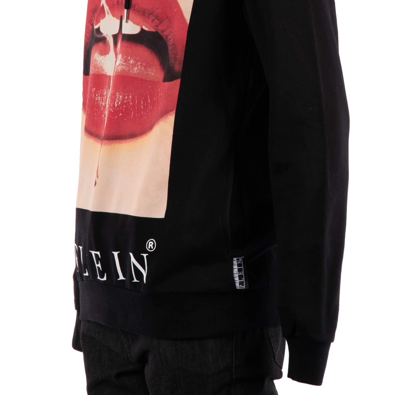 PHILIPP PLEIN x PLAYBOY Hoodie mit Lippen Cover und Logo Print