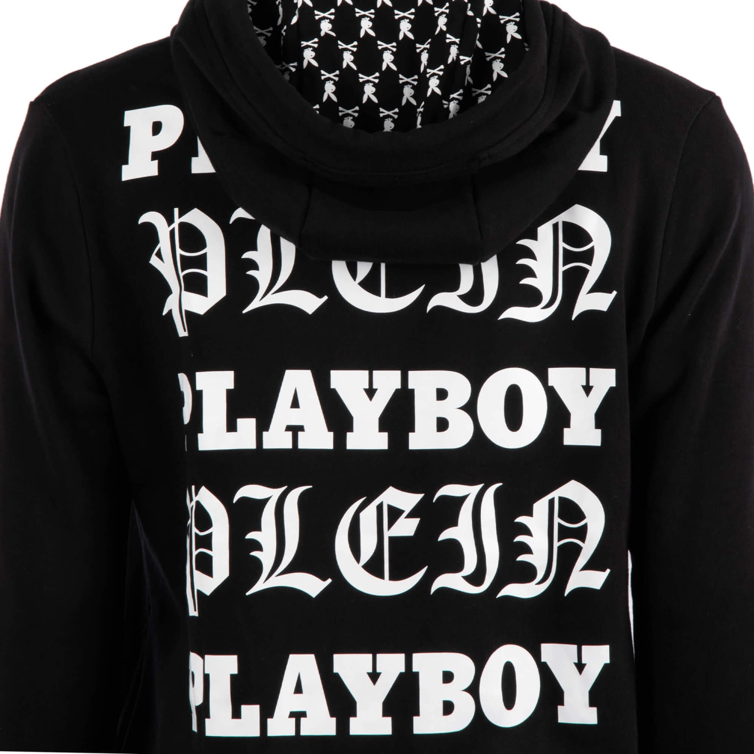 PHILIPP PLEIN x PLAYBOY Hoodie mit Lippen Cover und Logo Print