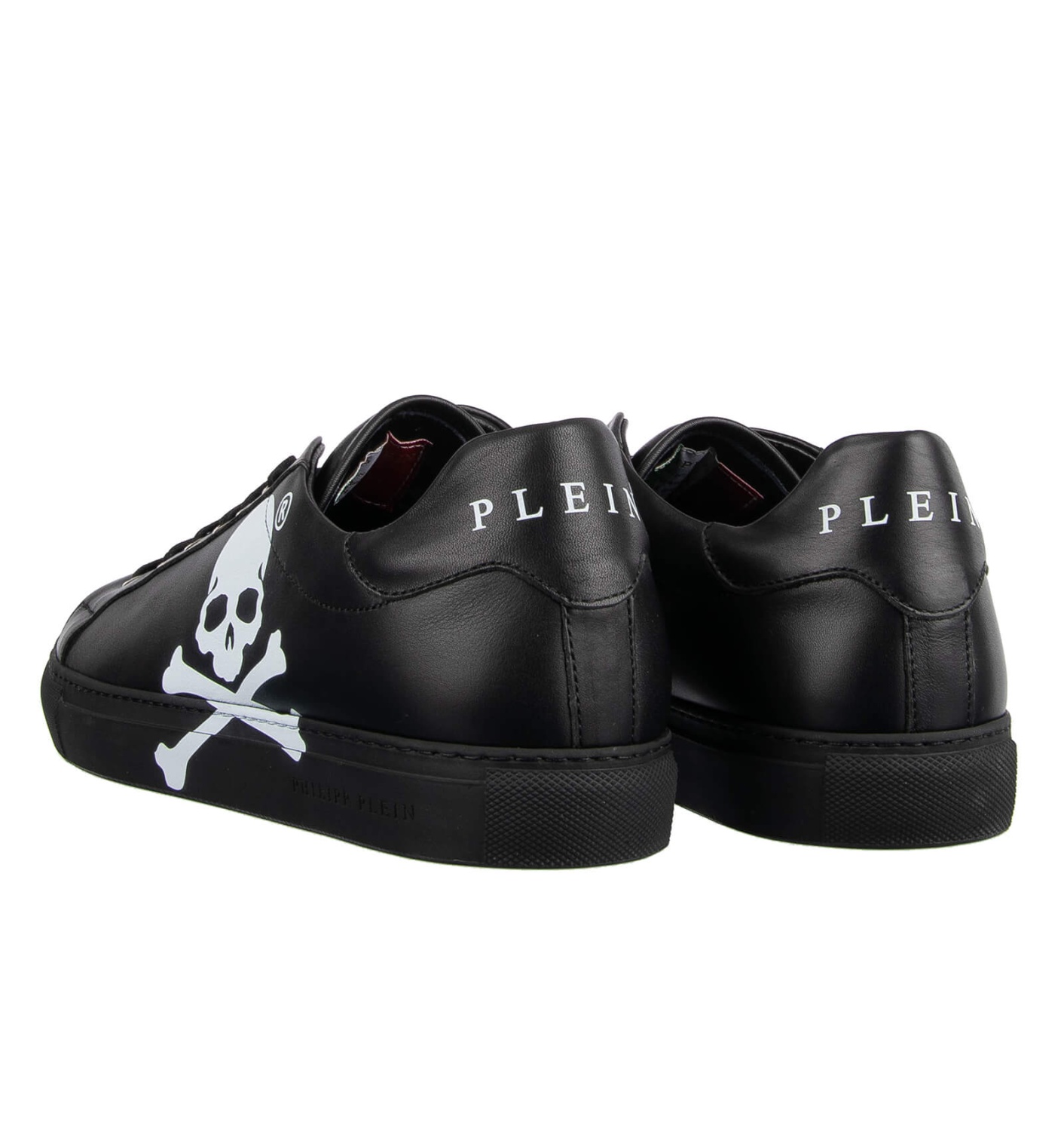 PHILIPP PLEIN x PLAYBOY Low-Top Bunny Skull Logo Sneaker