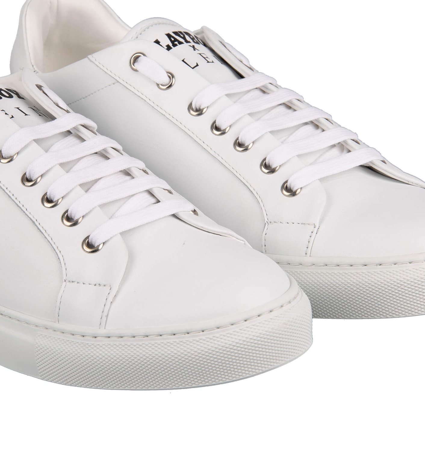 スニーカー PHILIPP PLEIN Men Sneakers White FADSMSC3981PLE005N 0102 PHILIPP PLEIN Men's White Leather Sneakers