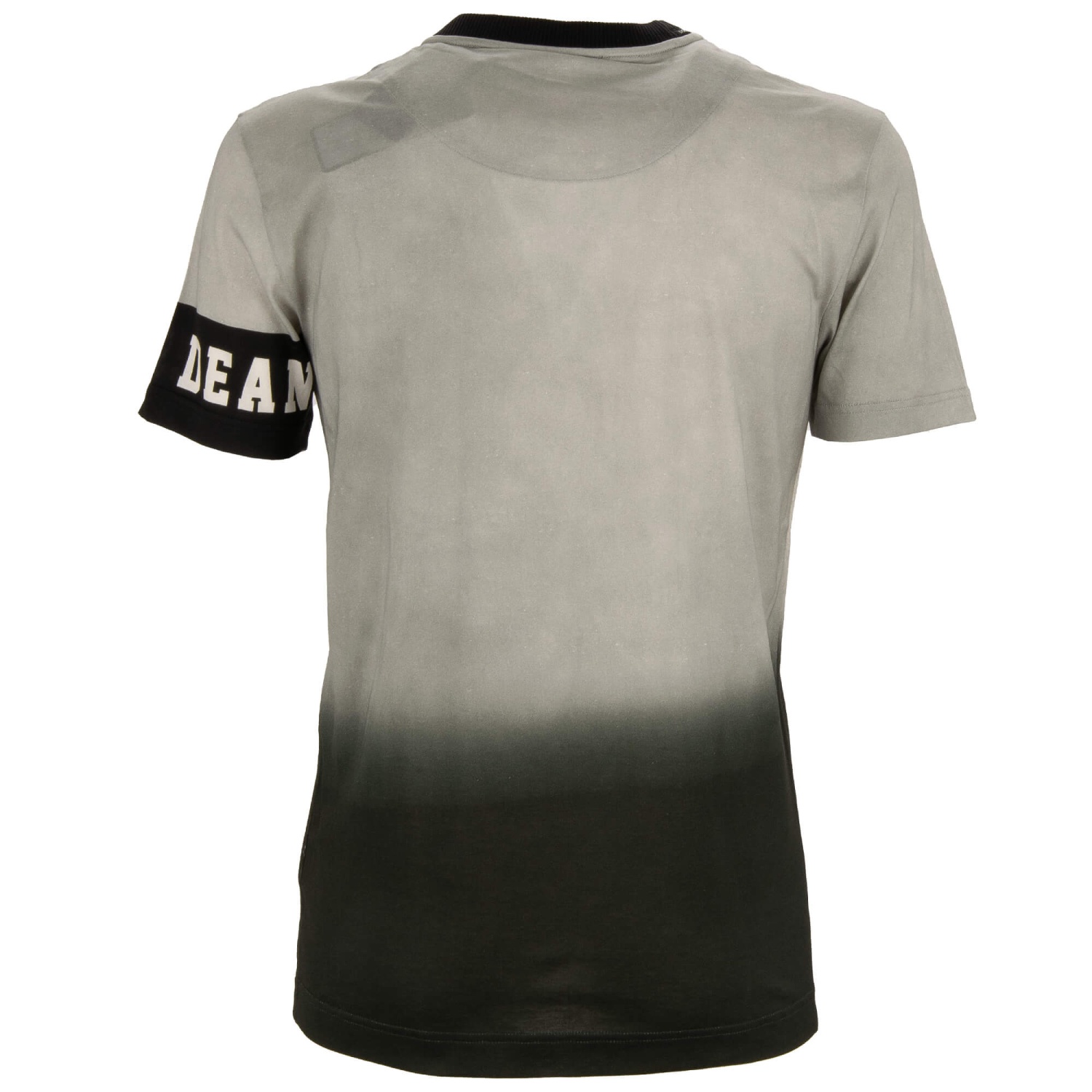 DOLCE & GABBANA James Dean Picture Cotton Silk T-Shirt Shirt Gray