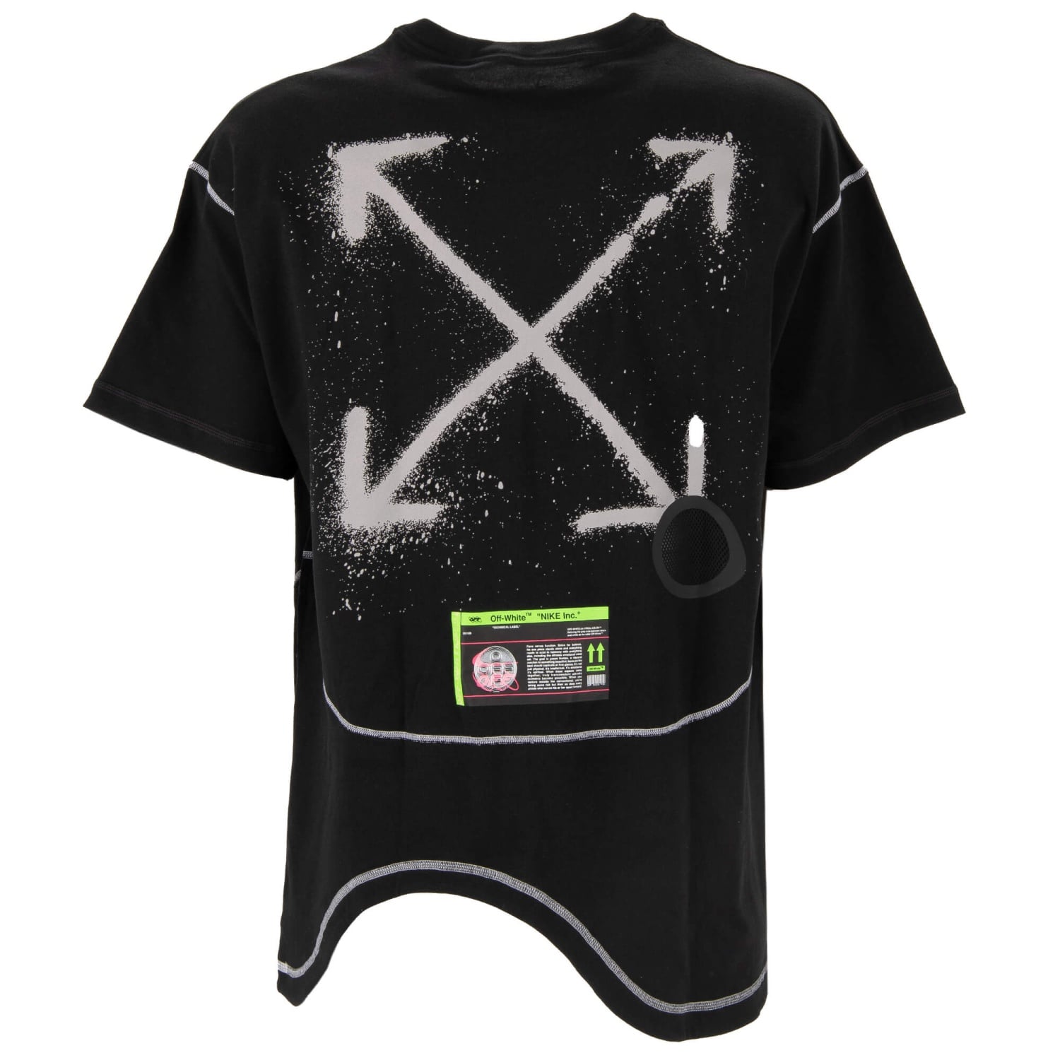 XL NIKE OFF-White Logo Tee 白 新品 未開封