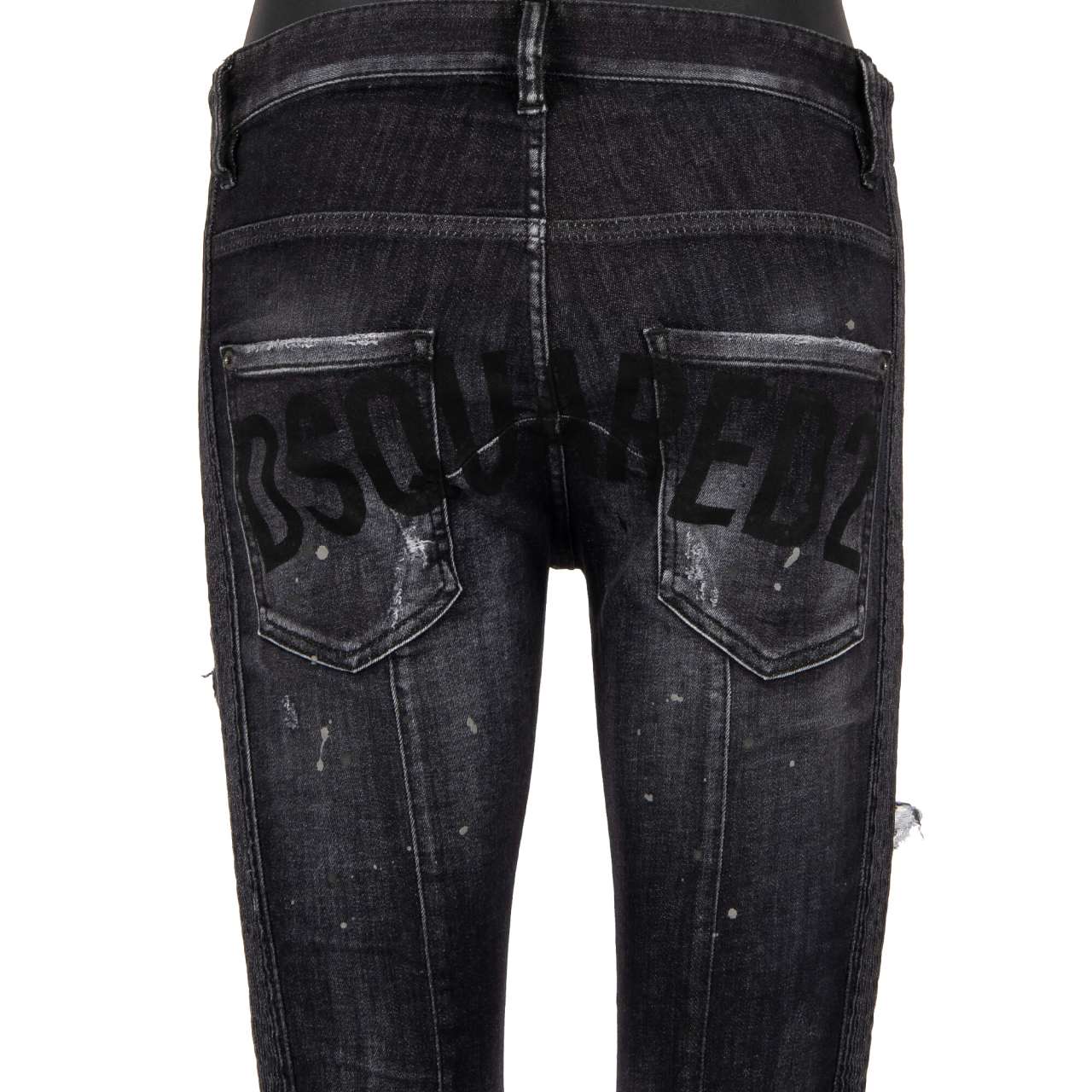 パンツ DSQUARED 2 Damage Long Painter Pants DSQUARED 2 Damage Long Painter Pants