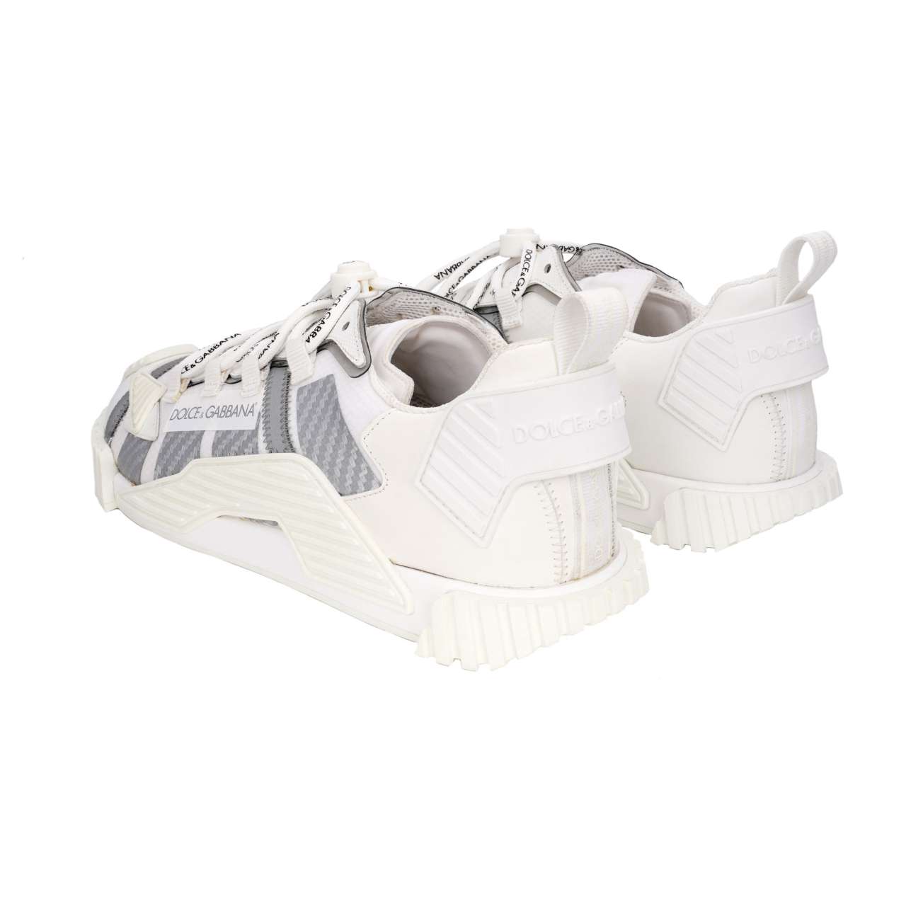 Dolce & Gabbana White Mesh NS1 Low Top Sports Sneaker Shoes main image 0