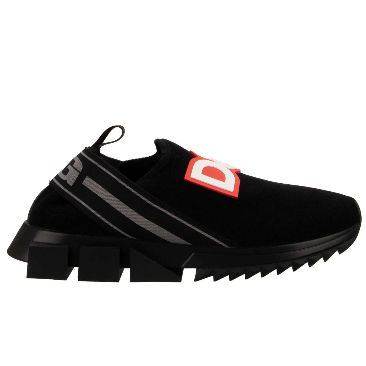 DG Logo Patch Slip-On Woman Sneaker SORRENTO Black 39 9 | 14145