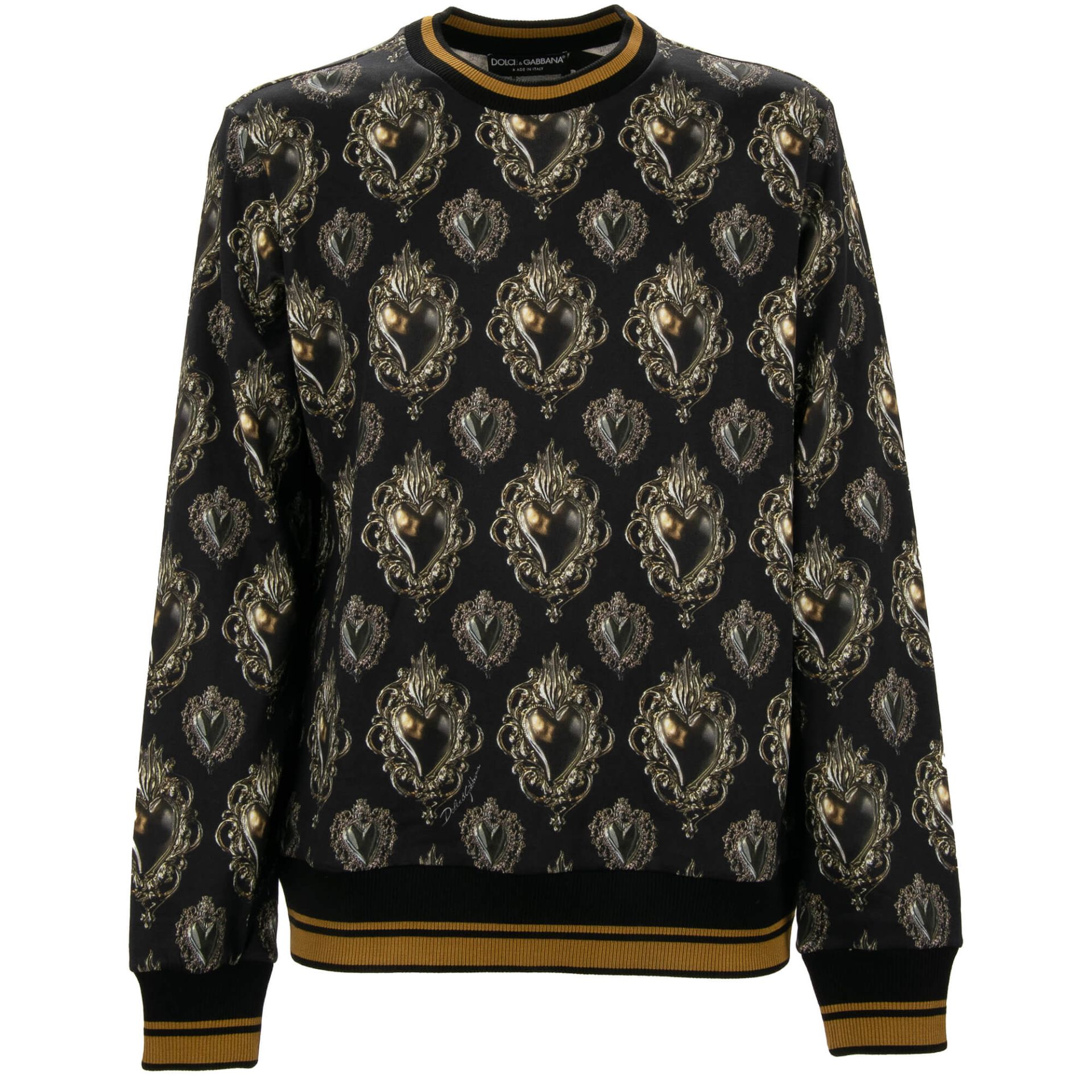 Sweat-shirt OFF-WHITE C/o VIRGIL ABLOH Flammé Barbe Simpson - Taille M, Noir, Neuf Avec étiquettes