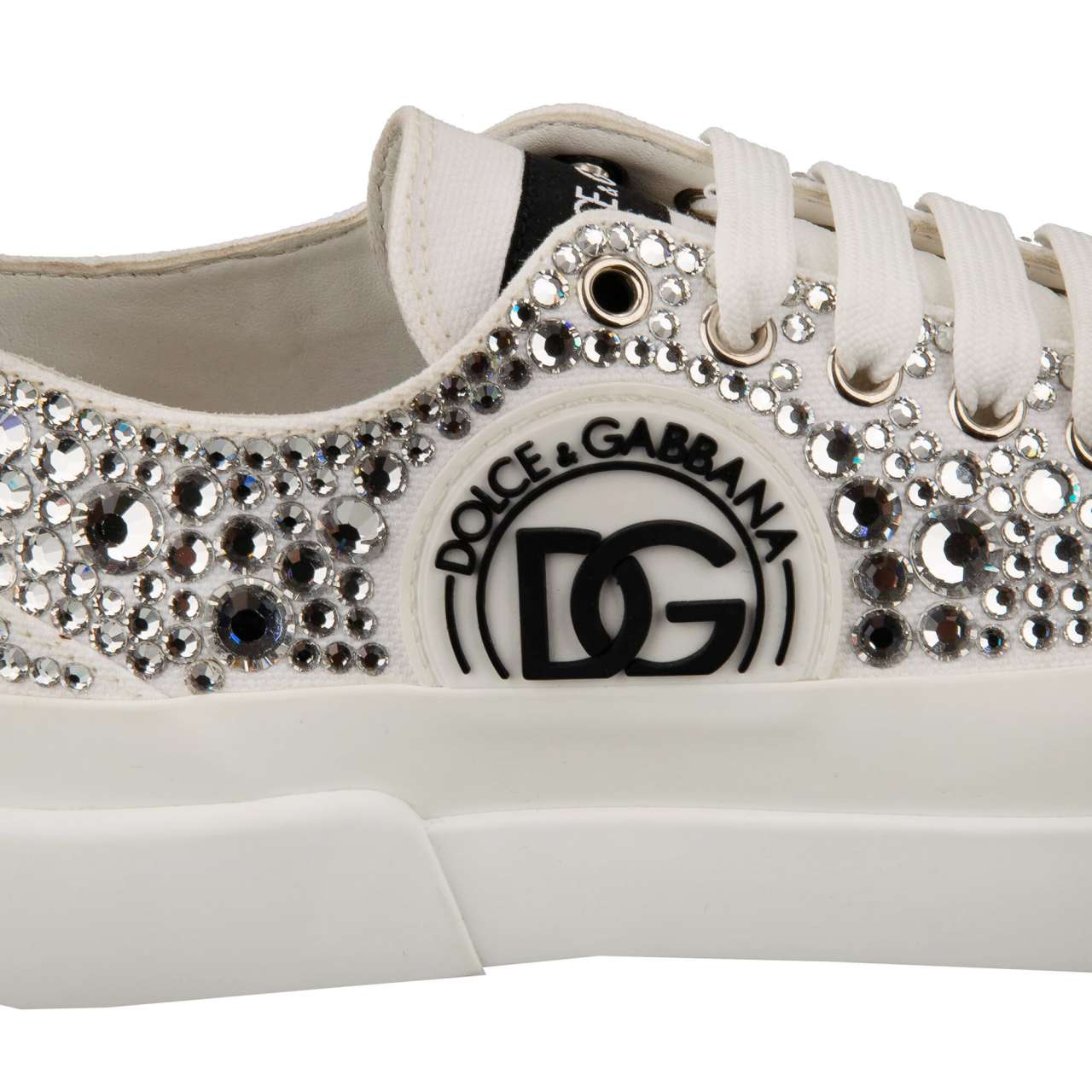 DOLCE&GABBANA ラメロゴタンクトップ ノースリーブ白38*ZC483 DOLCE&GABBANA ラメロゴタンクトップ ノースリーブ白38*ZC483